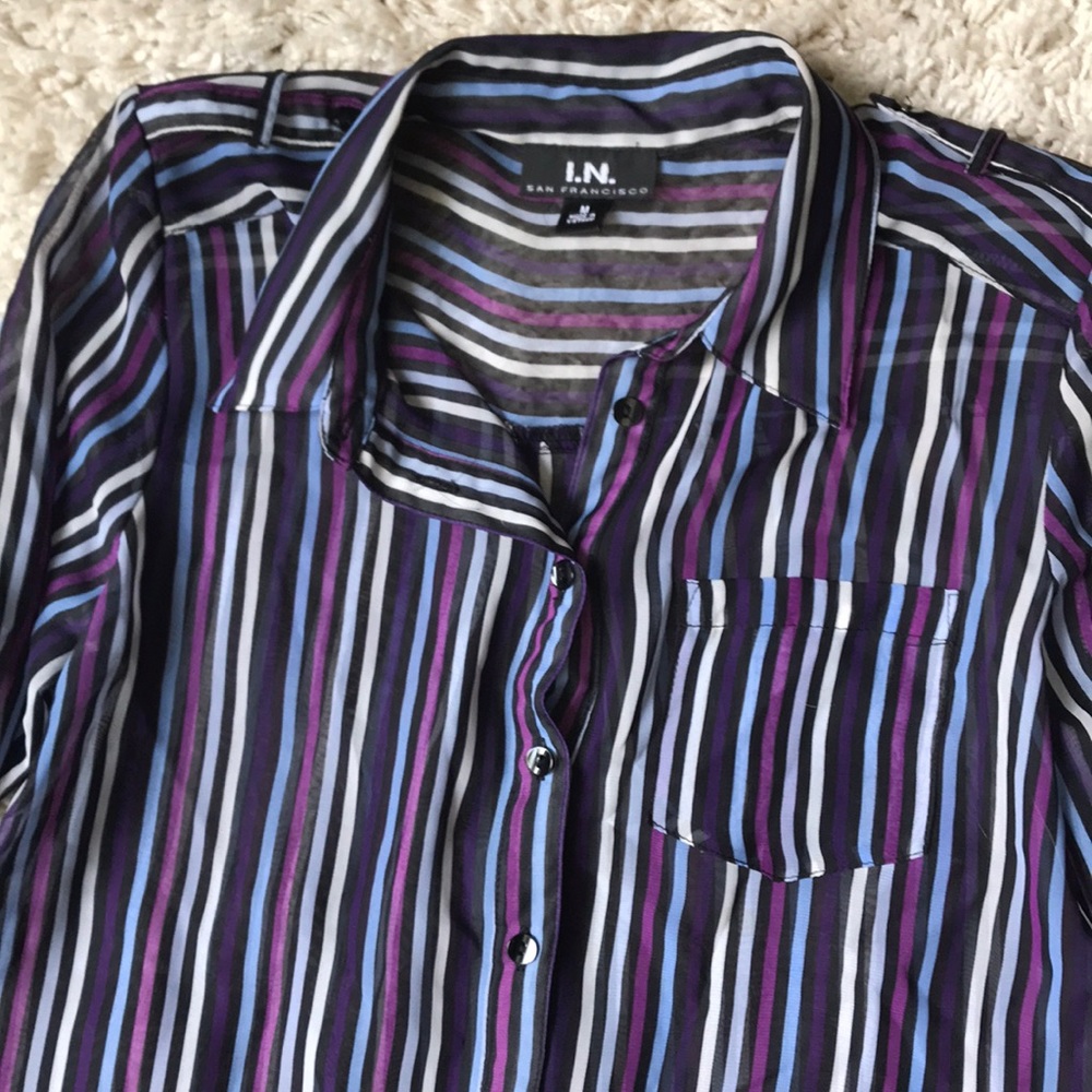 Striped blouse - Picture 2 of 2
